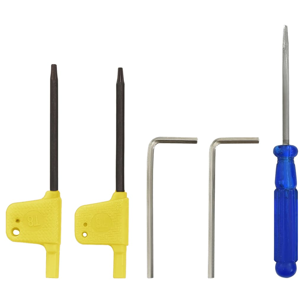 12-piece turning tool set with indexable inserts 8x8 mm 70 mm