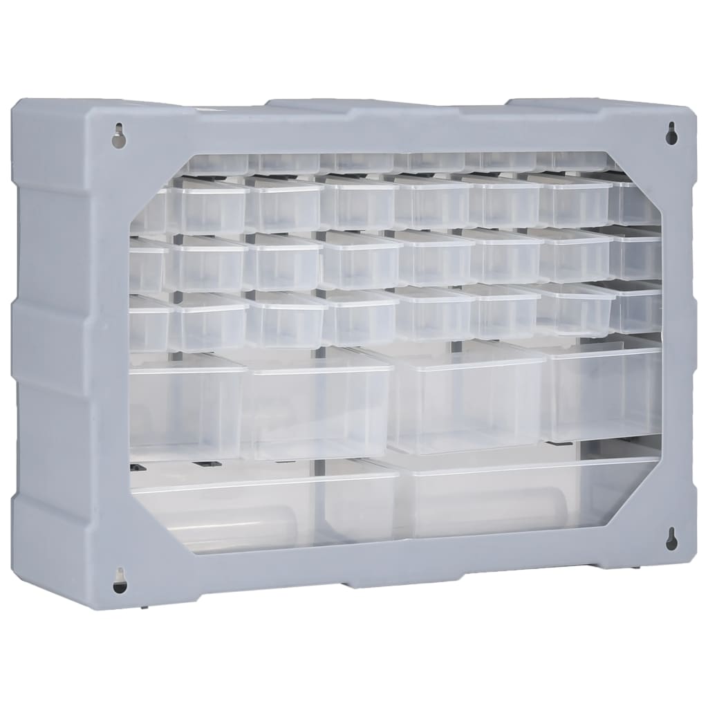 Multi-Schubladen-Organizer mit 38 Schubladen 52x16x37,5 cm