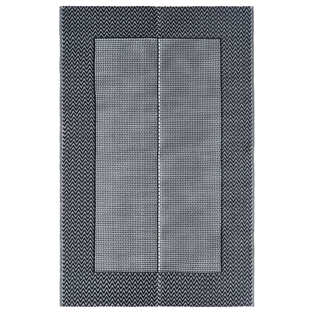 Outdoor-Teppich ARAKIL Grau 190x290 cm PP