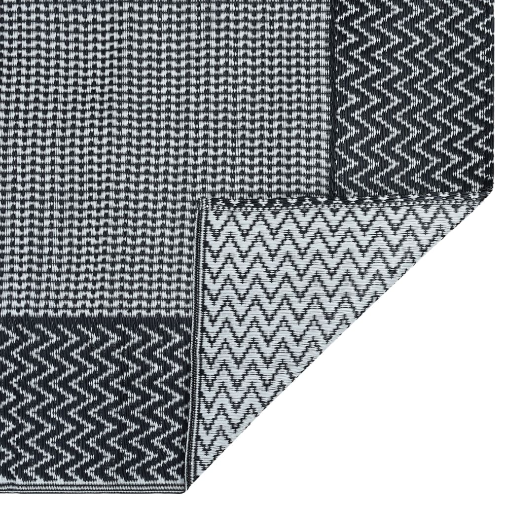 Outdoor-Teppich ARAKIL Grau 190x290 cm PP
