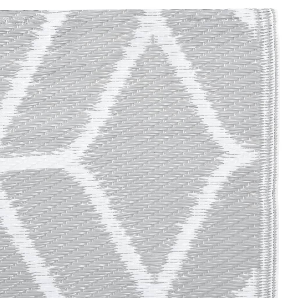 Outdoor-Teppich ARAKIL Grau 120x180 cm PP