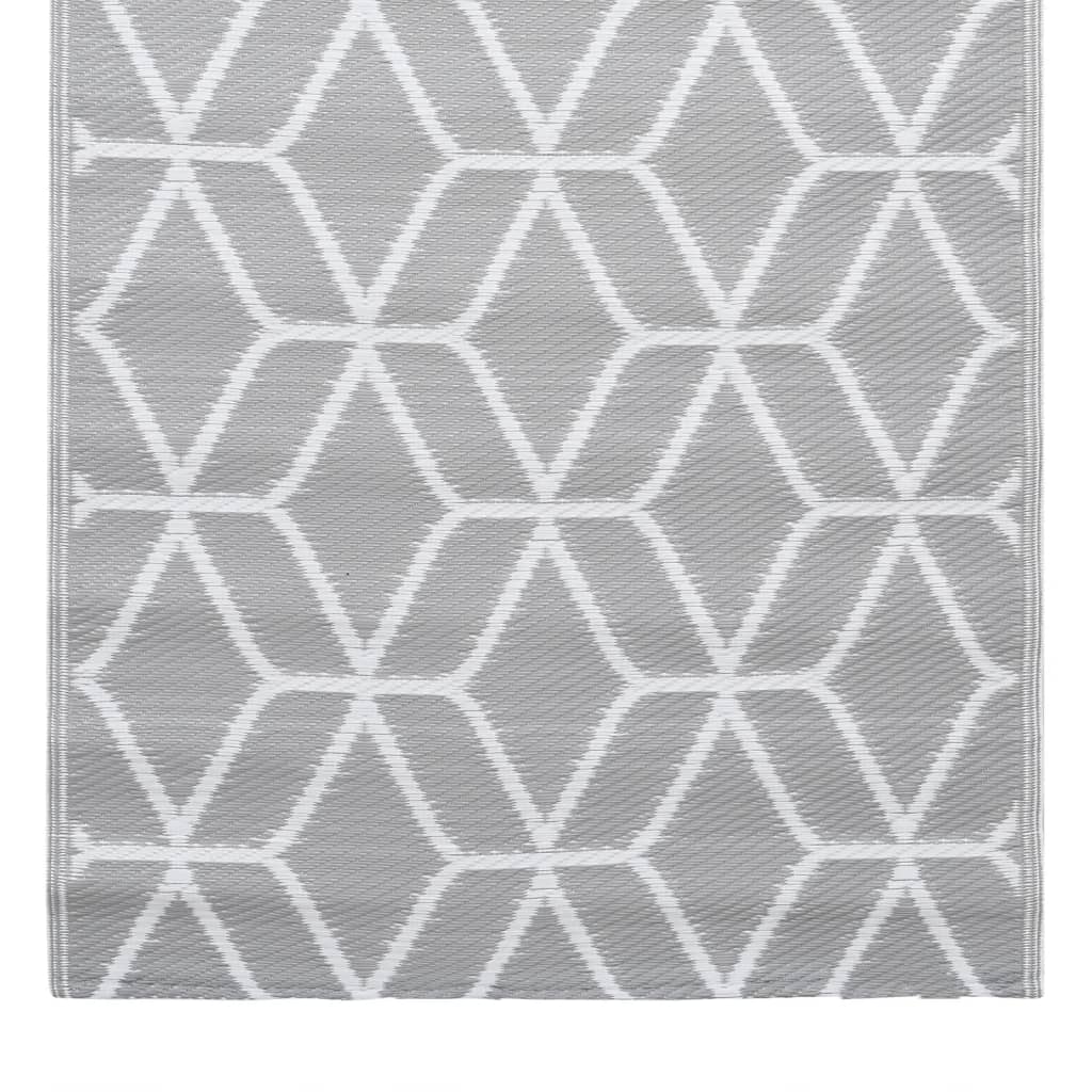 Outdoor-Teppich ARAKIL Grau 120x180 cm PP