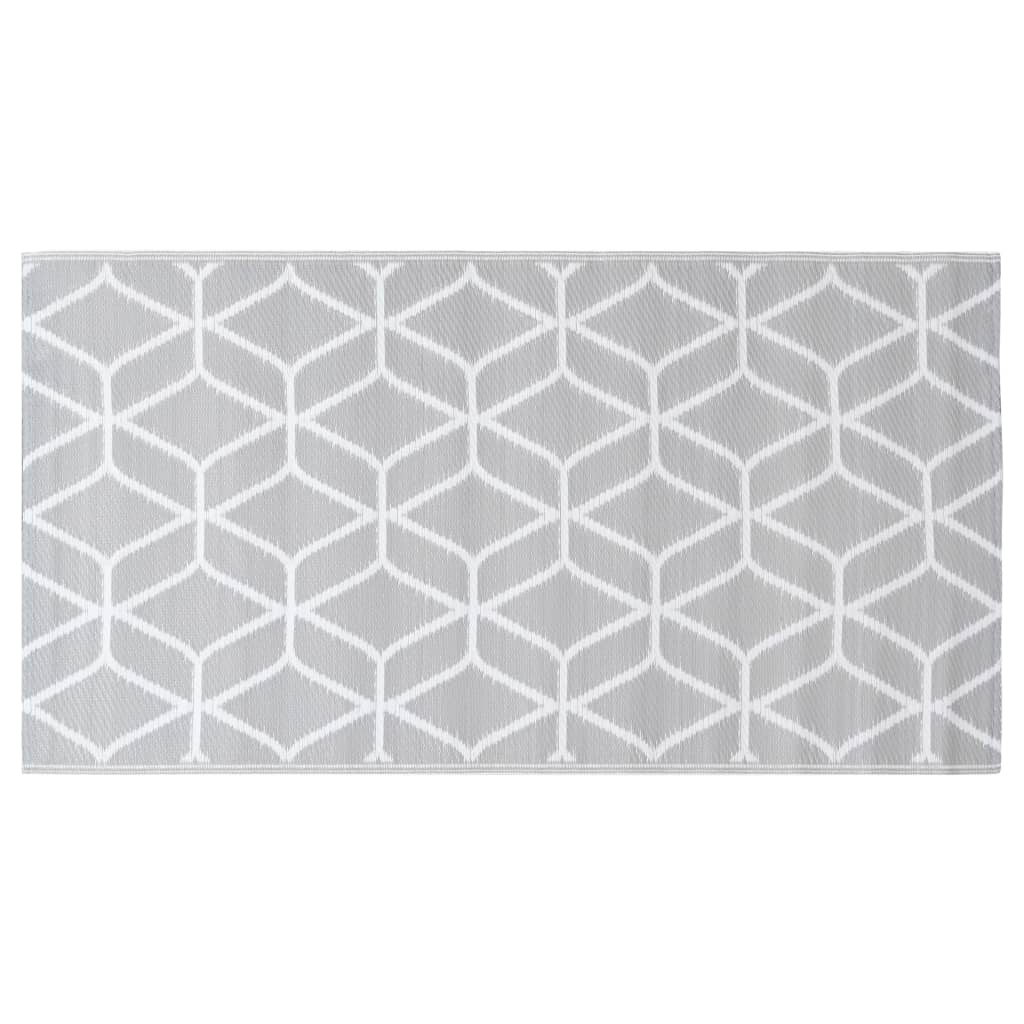 Outdoor-Teppich ARAKIL Grau 160x230 cm PP