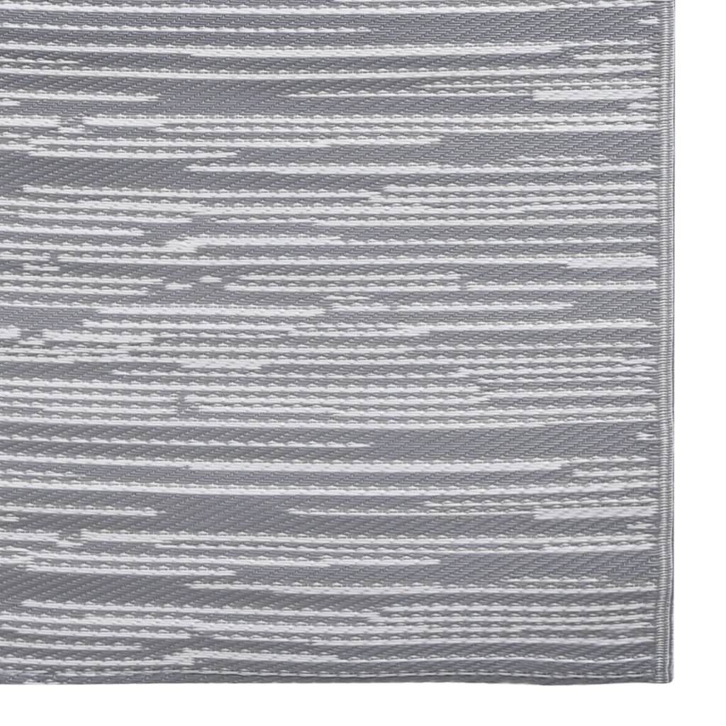 Outdoor-Teppich ARAKIL Grau 120x180 cm PP