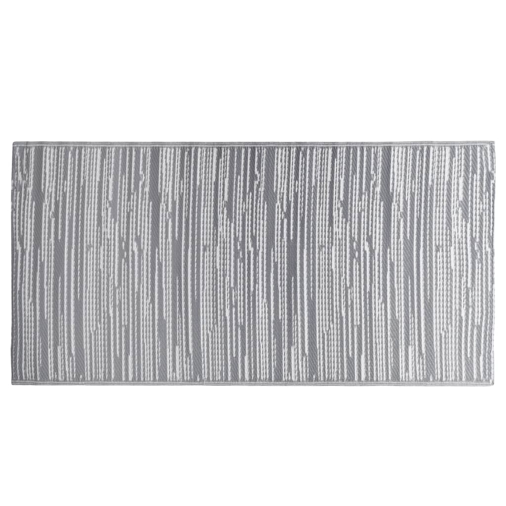 Outdoor-Teppich ARAKIL Grau 190x290 cm PP