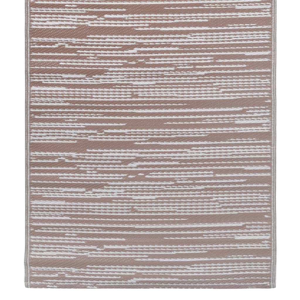 Outdoor-Teppich ARAKIL Braun 80x150 cm PP