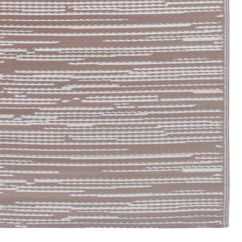 Outdoor-Teppich ARAKIL Braun 80x150 cm PP