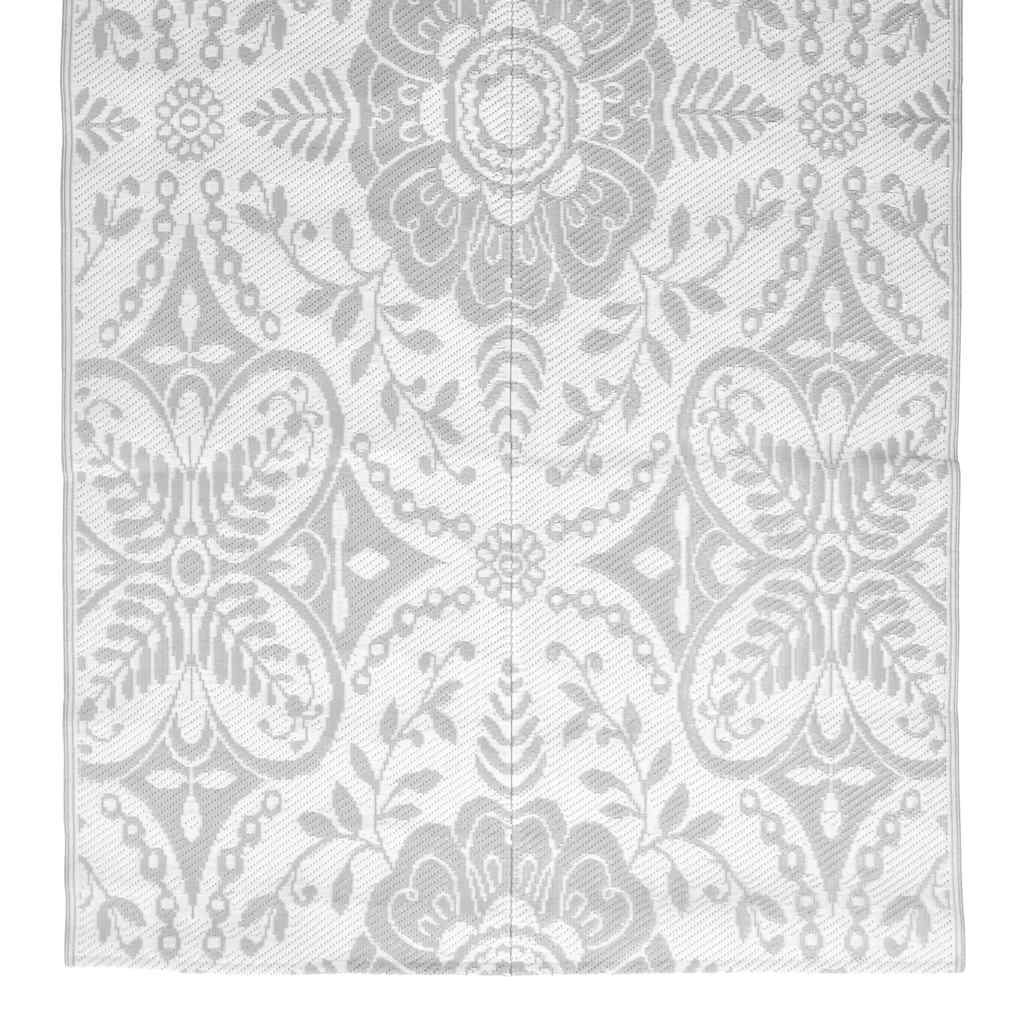 Outdoor-Teppich ARAKIL Hellgrau 160x230 cm PP