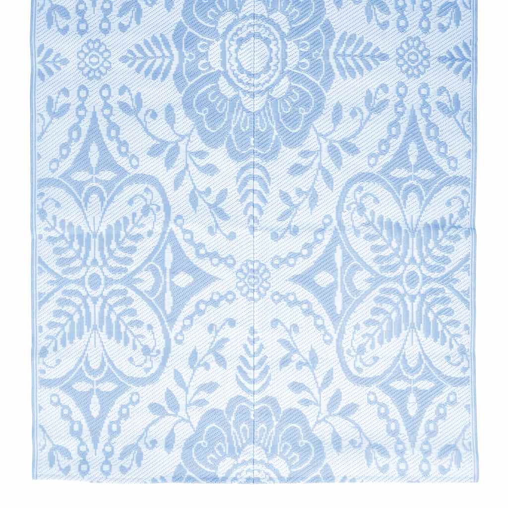 Outdoor-Teppich ARAKIL Babyblau 120x180 cm PP