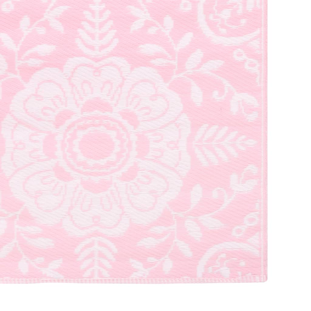 Outdoor-Teppich ARAKIL Rosa 80x150 cm PP