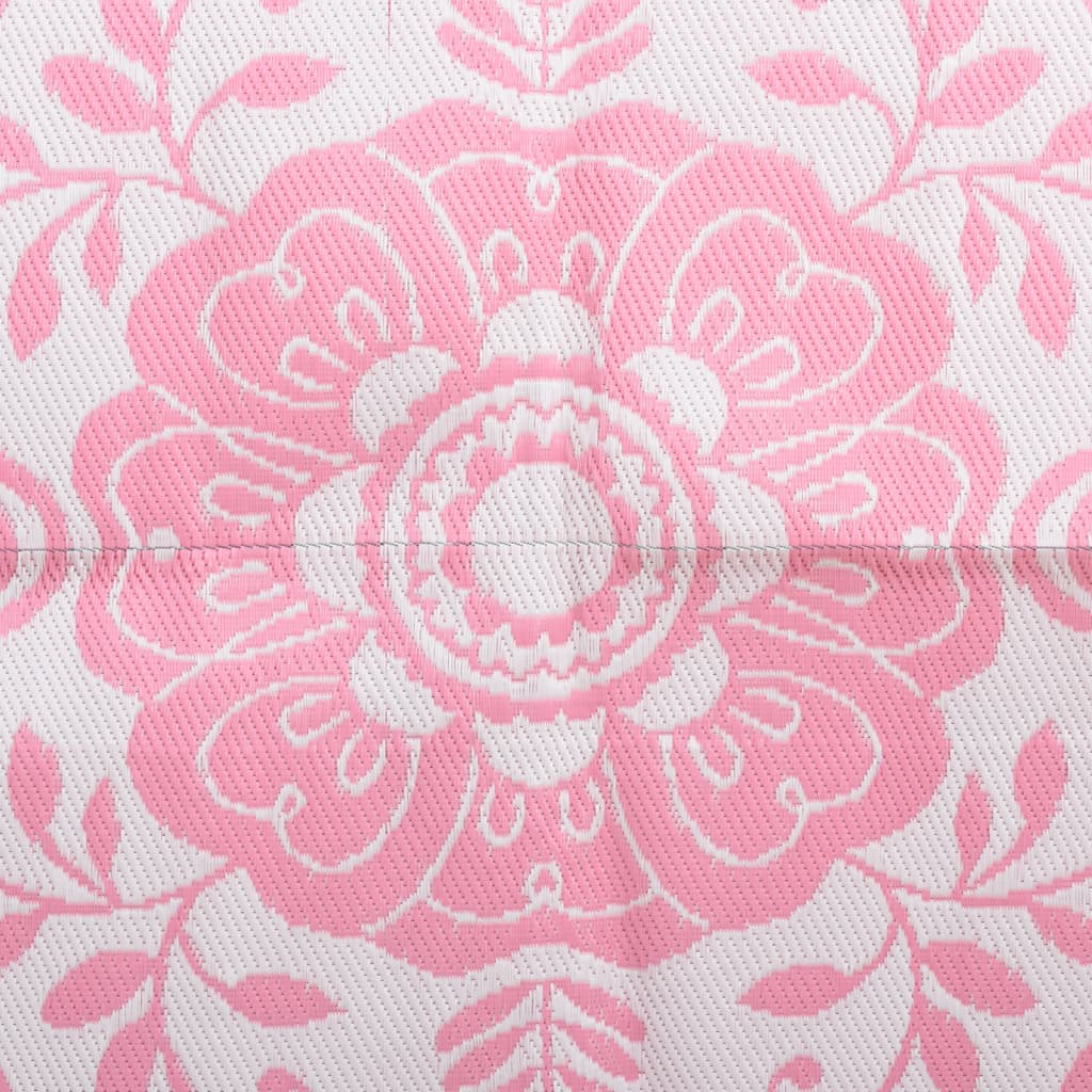 Outdoor-Teppich ARAKIL Rosa 190x290 cm PP
