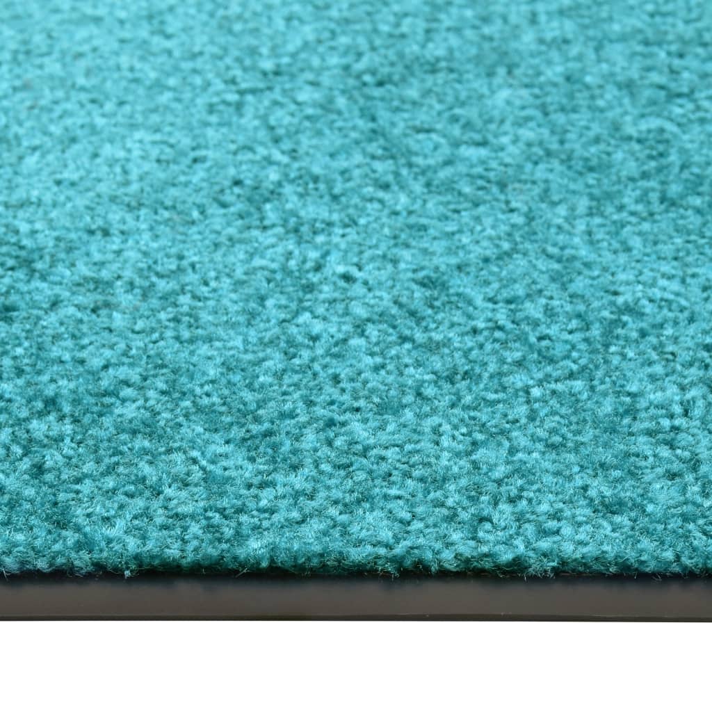 Fußmatte Waschbar Cyan 60x180 cm