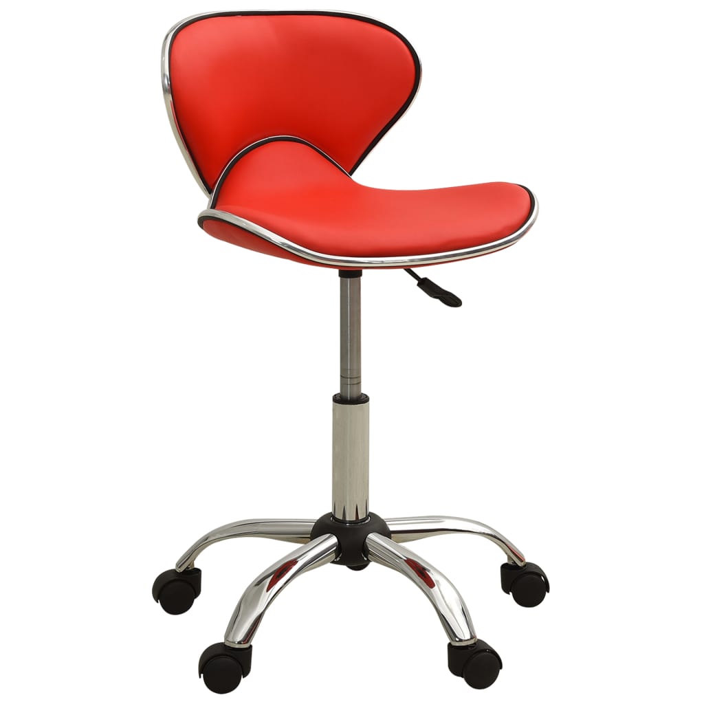 Friseur Rollhocker Rot