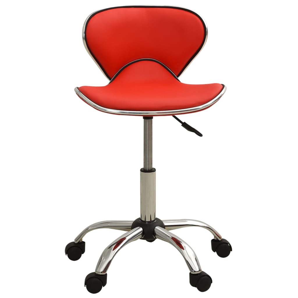Friseur Rollhocker Rot