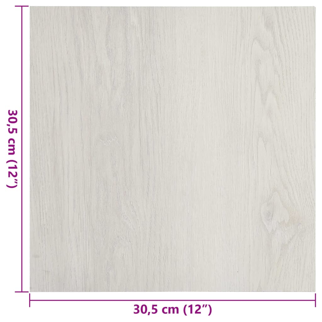 PVC-Fliesen Selbstklebend 55 Stk. 5,11 m² Beige