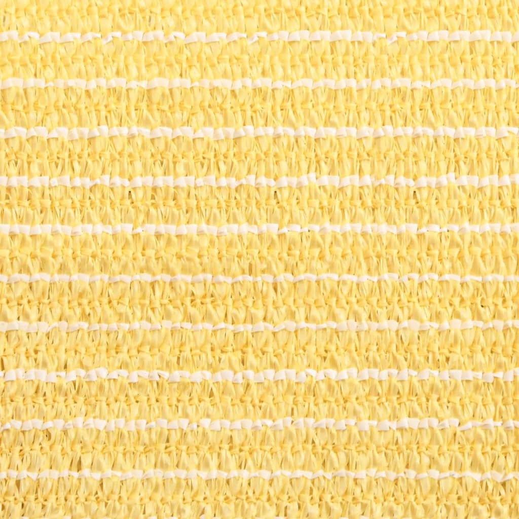 Sonnensegel 160 g/m² Beige 5x7x7 m HDPE