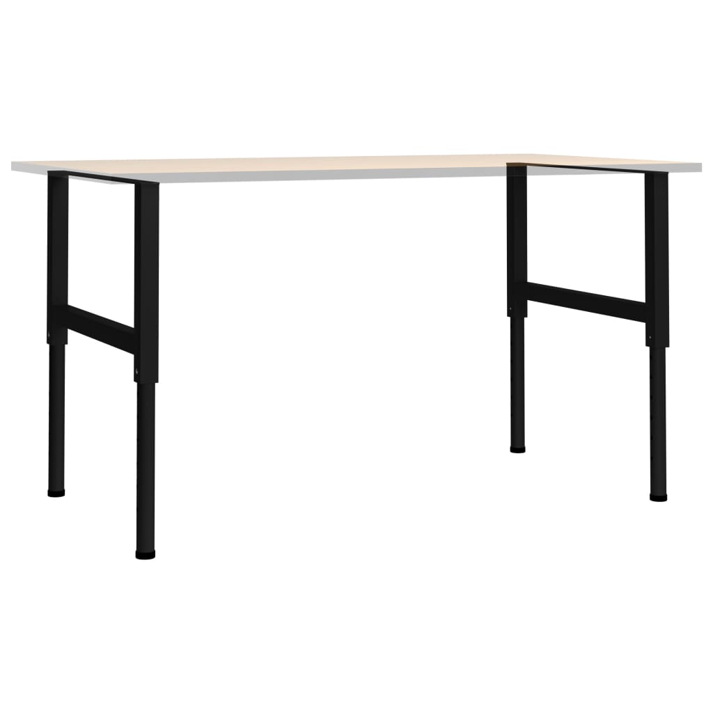 Workbench frame adjustable 2 pcs. Metal 85x(69-95.5) cm