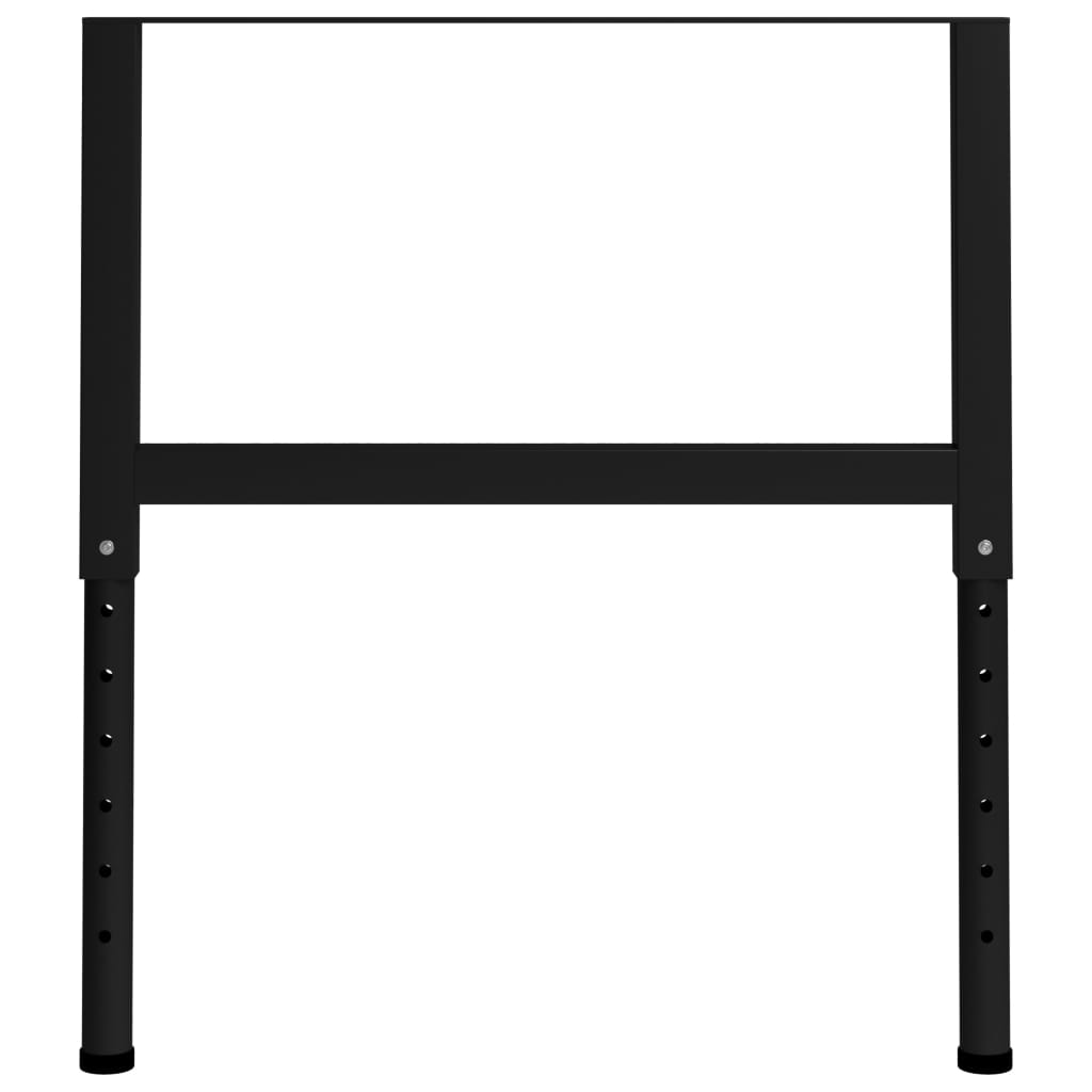 Workbench frame adjustable 2 pcs. Metal 85x(69-95.5) cm