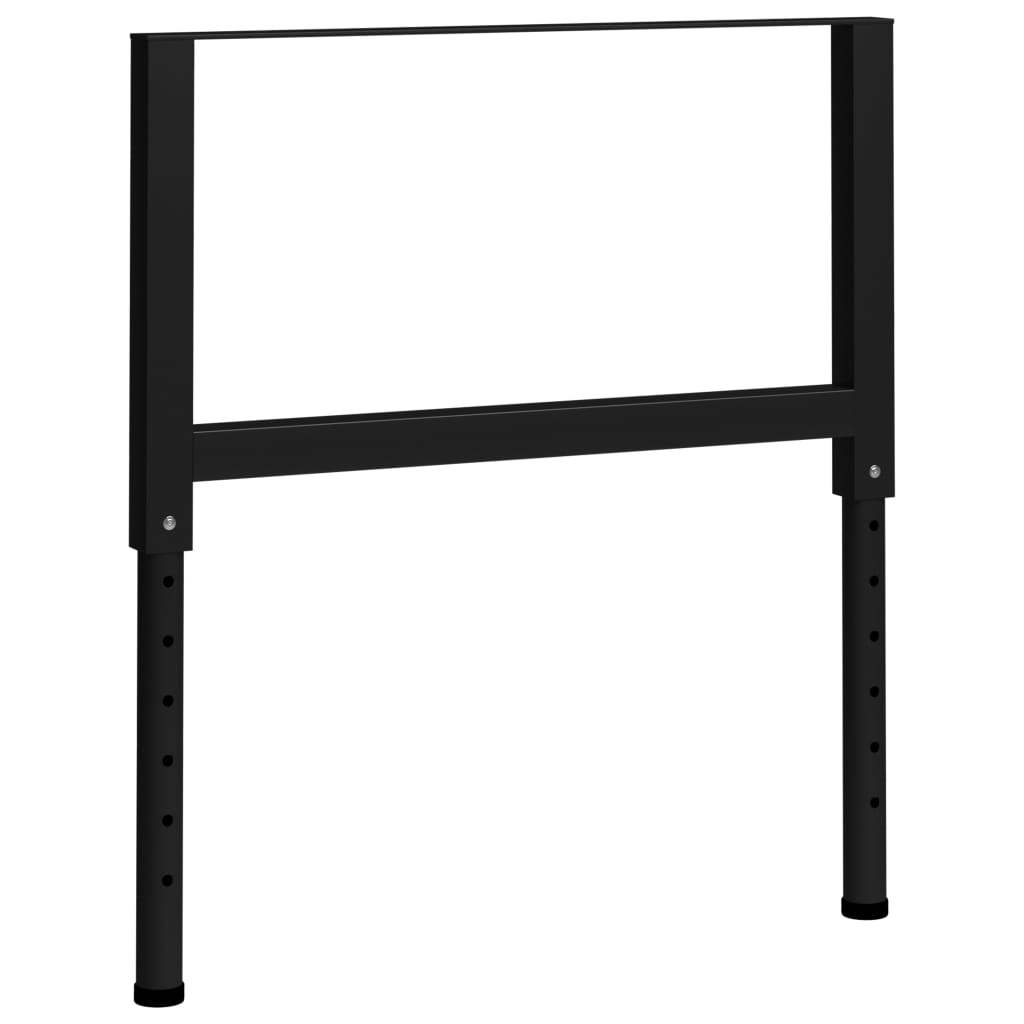 Workbench frame adjustable 2 pcs. Metal 85x(69-95.5) cm