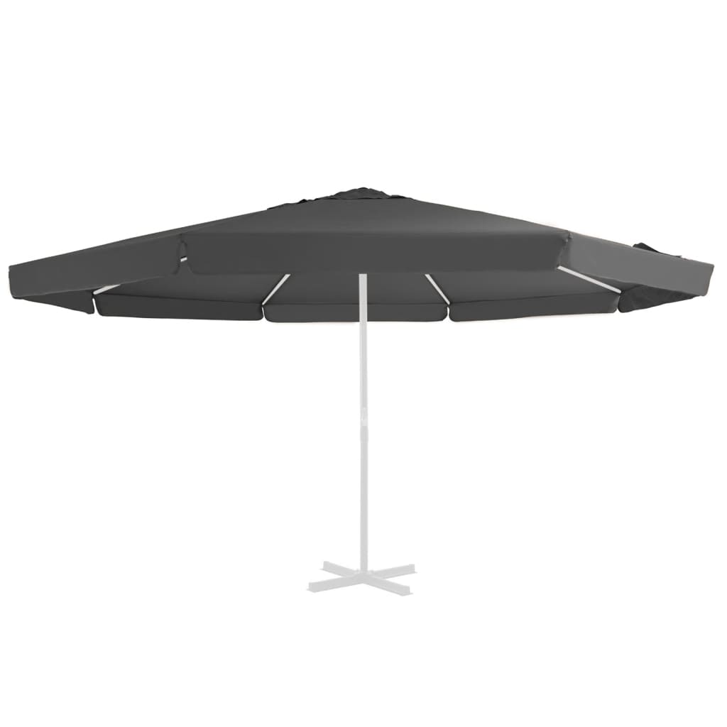 Ersatzbezug für Sonnenschirm Anthrazit 515 cm