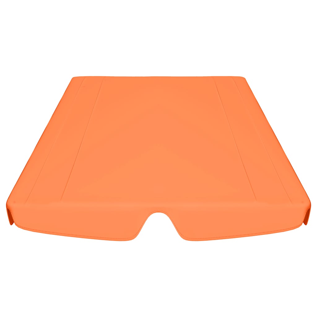 Ersatzdach für Hollywoodschaukel Orange 188/168x145/110 cm