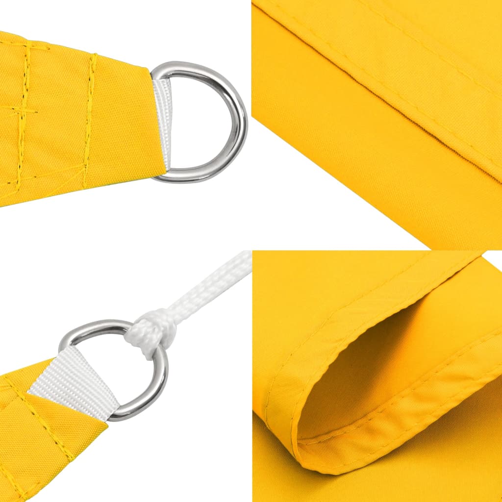 Sonnensegel Oxford-Gewebe Rechteckig 2,5x3,5 m Gelb