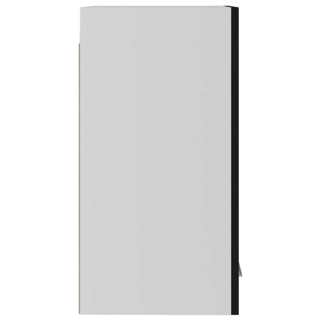 Hängeschrank Schwarz 29,5x31x60 cm Holzwerkstoff