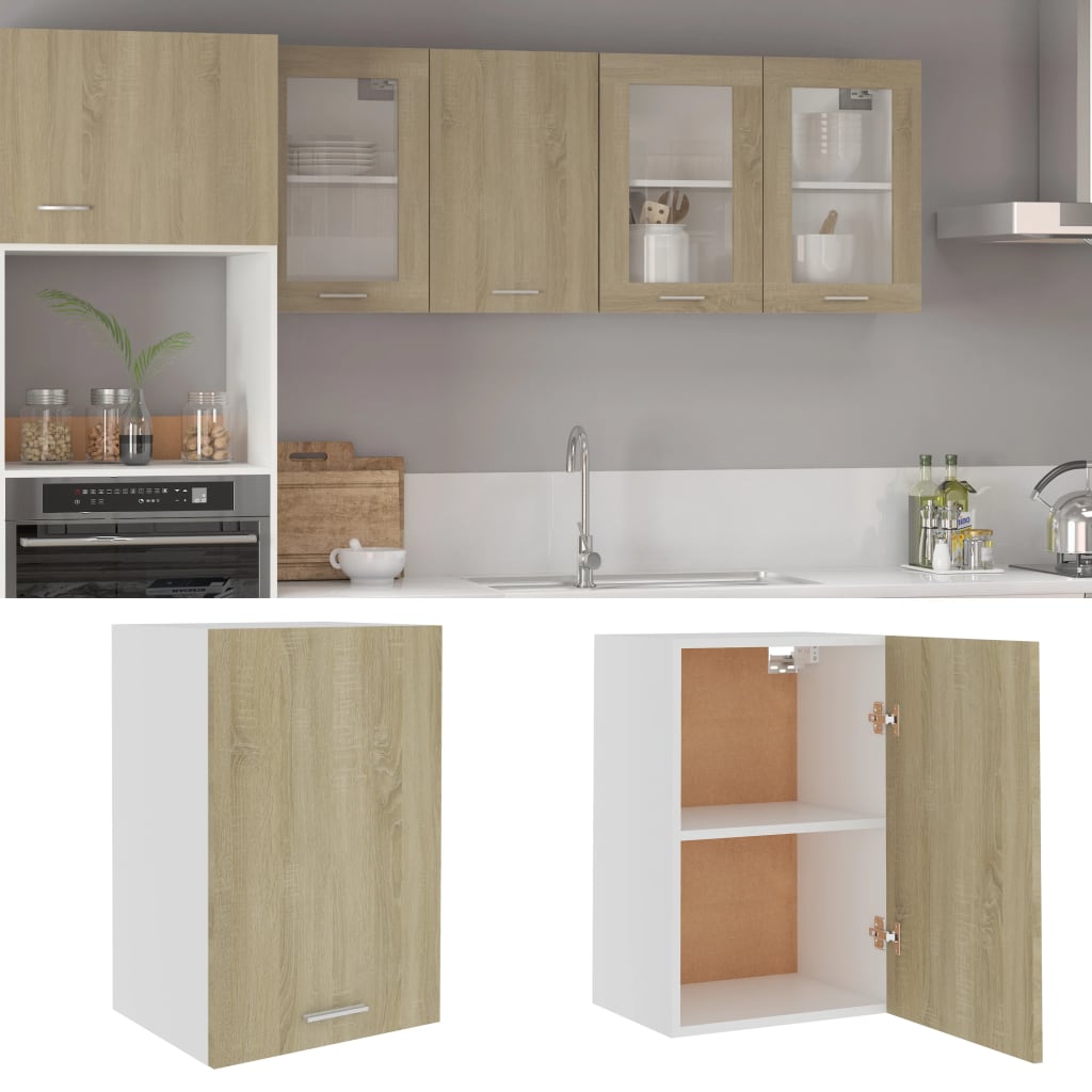 Hängeschrank Lyon Sonoma-Eiche 39,5x31x60 cm Holzwerkstoff