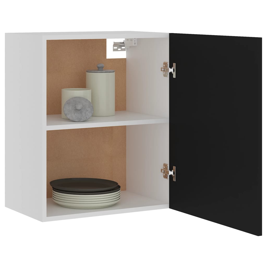 Wall cabinet Lyon Black 50x31x60 cm wood-based material