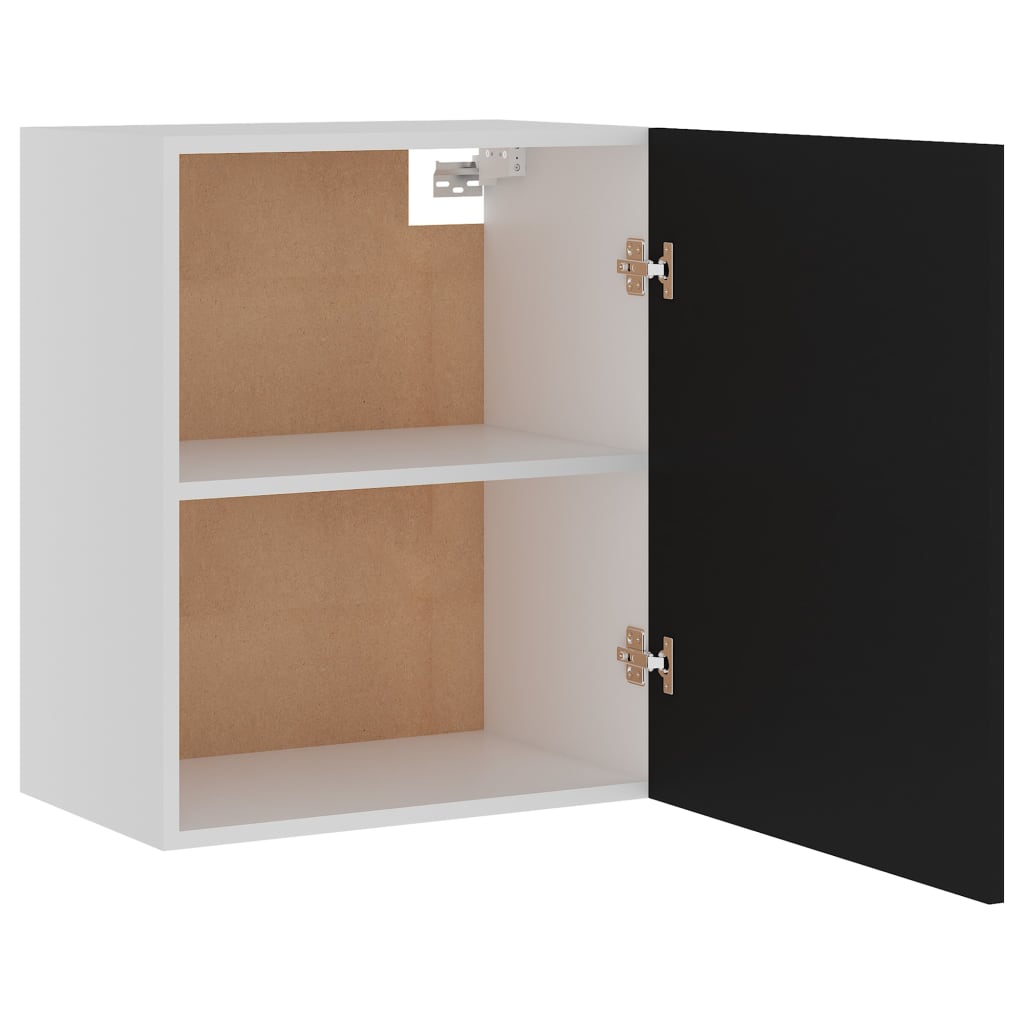 Wall cabinet Lyon Black 50x31x60 cm wood-based material