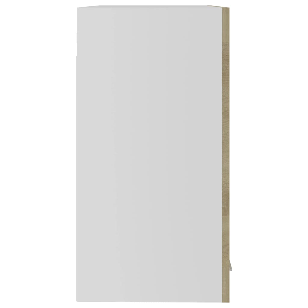Hängeglasschrank Lyon Sonoma-Eiche 60x31x60 cm Holzwerkstoff