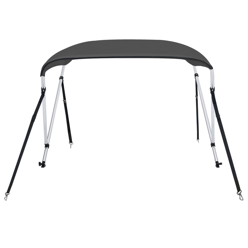 2-Bow Bimini Top Anthrazit 180x130x110 cm