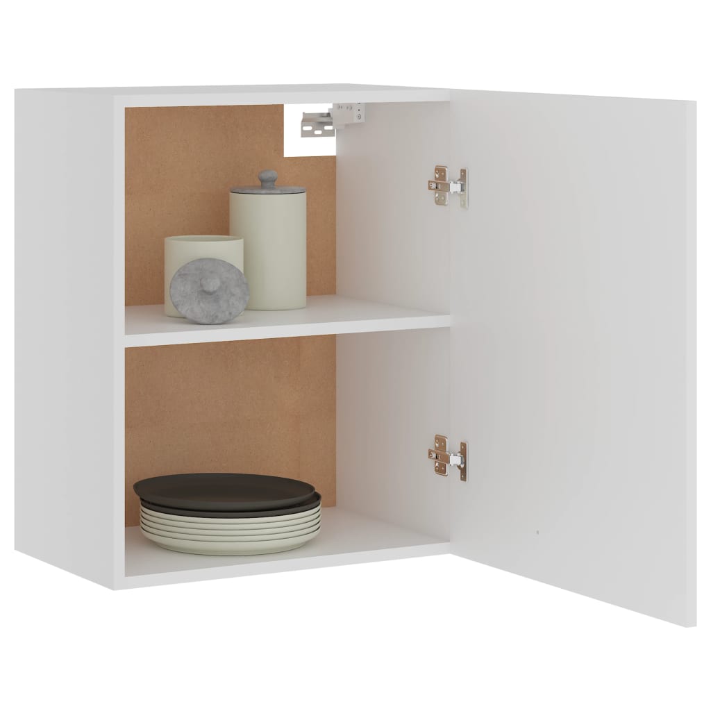 Wall cabinets 2 pcs. Lyon White 50x31x60 cm wood material