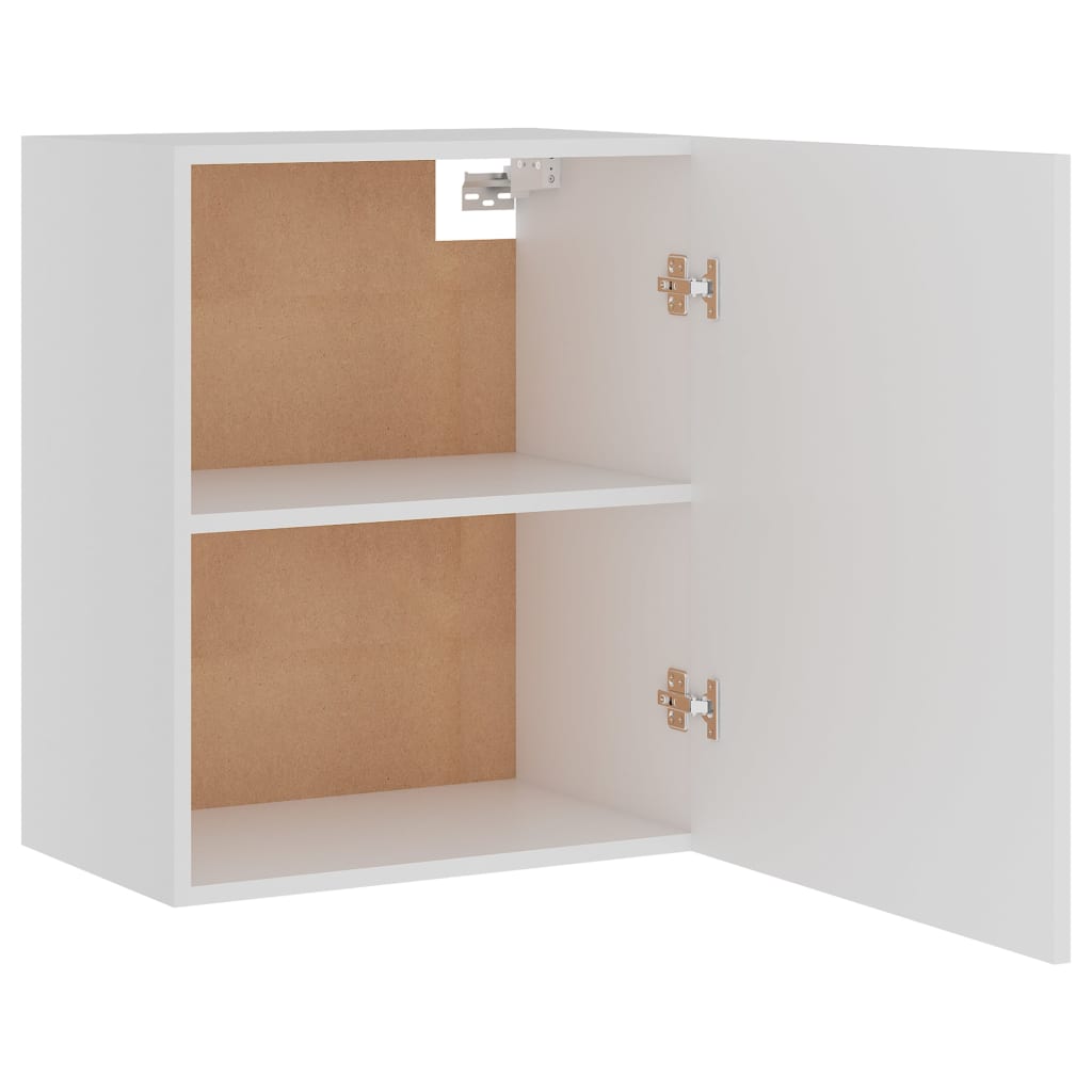 Wall cabinets 2 pcs. Lyon White 50x31x60 cm wood material
