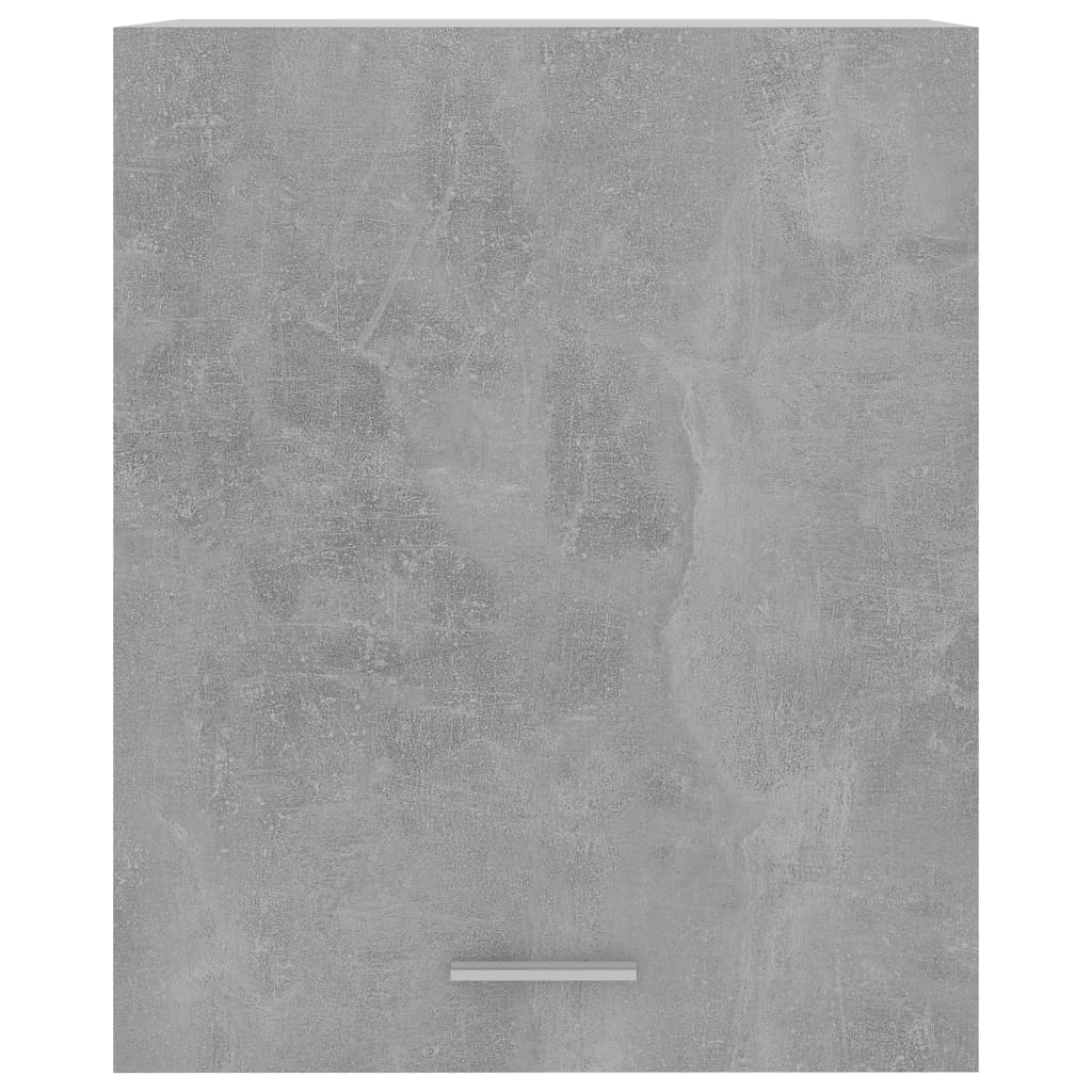 Wall cabinets 2 pcs. Lyon concrete grey 50x31x60 cm wood material