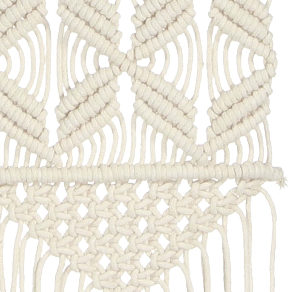 Macrame wall hanging 40x80 cm cotton