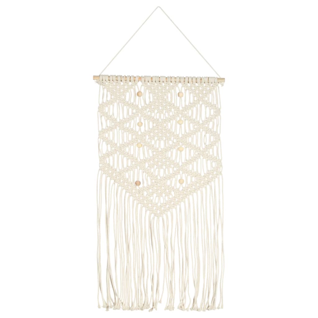 Makramee Wandbehang 40x80 cm Baumwolle