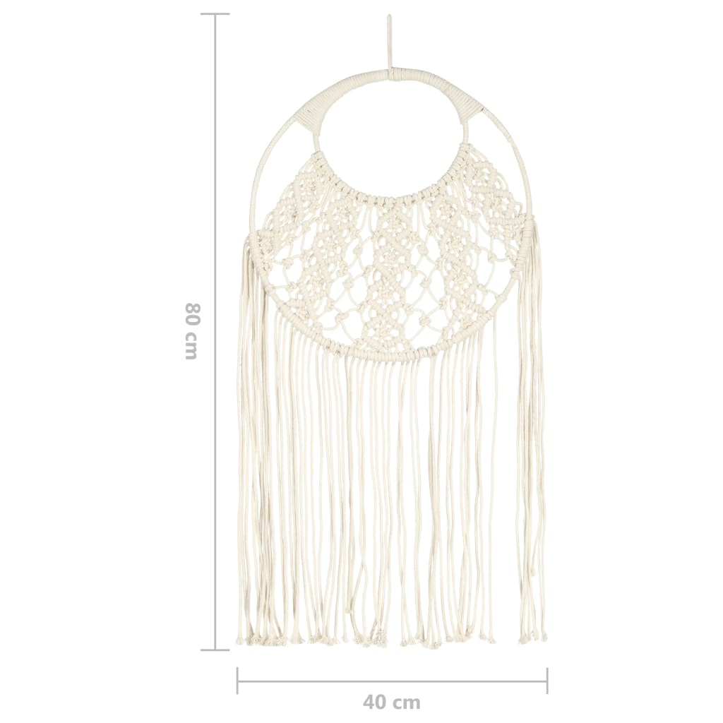 Macrame wall hanging 40x80 cm cotton