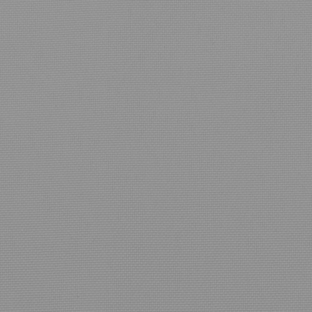 Stuhlkissen 4 Stk. Grau 40x40x7 cm Oxford-Gewebe