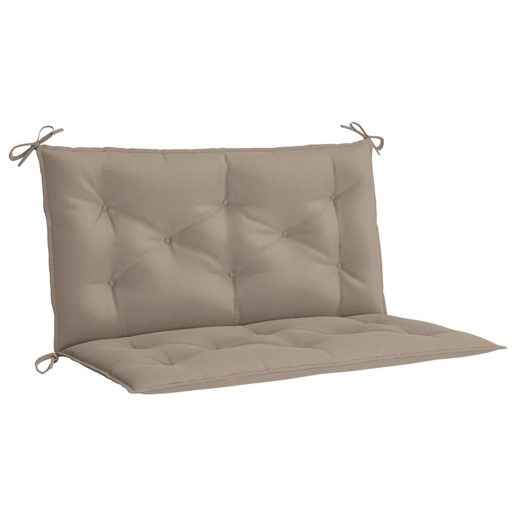 Gartenbank-Auflage Taupe 100x(50+50)x7 cm Oxford-Gewebe