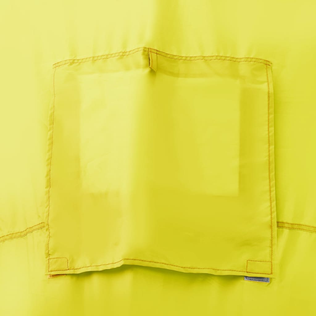 Camping tent 6 people blue and yellow