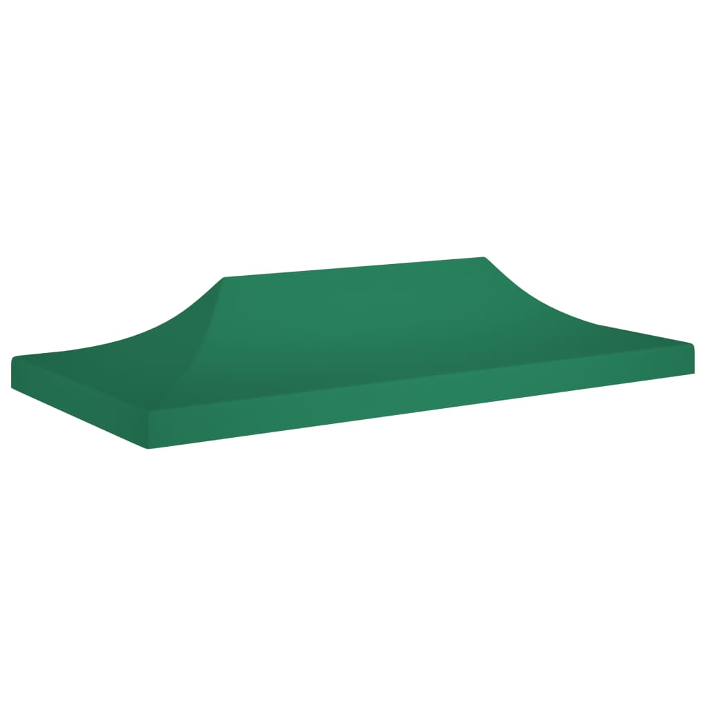 Partyzelt-Dach 6x3 m Grün 270 g/m²