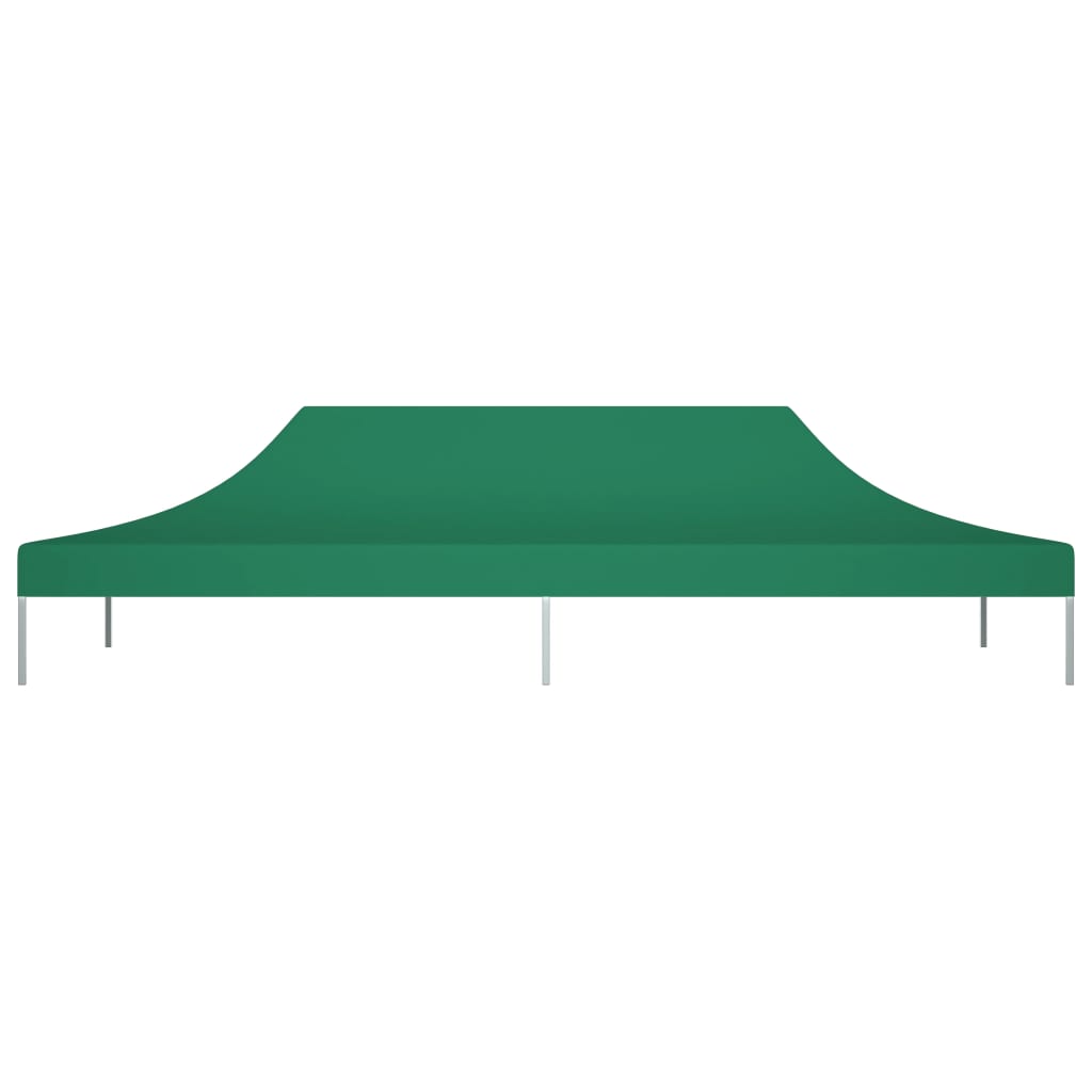 Partyzelt-Dach 6x3 m Grün 270 g/m²