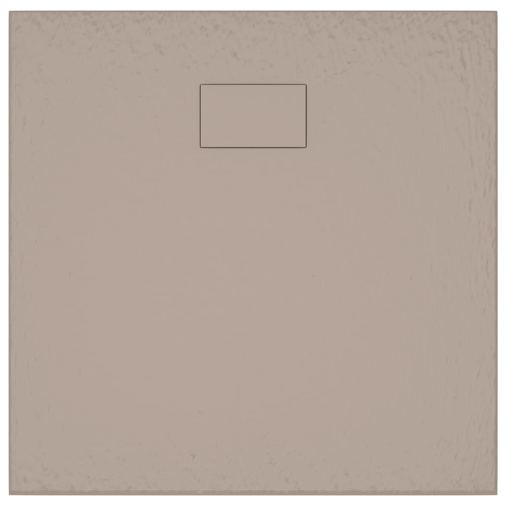 Shower tray SMC brown 90x80 cm