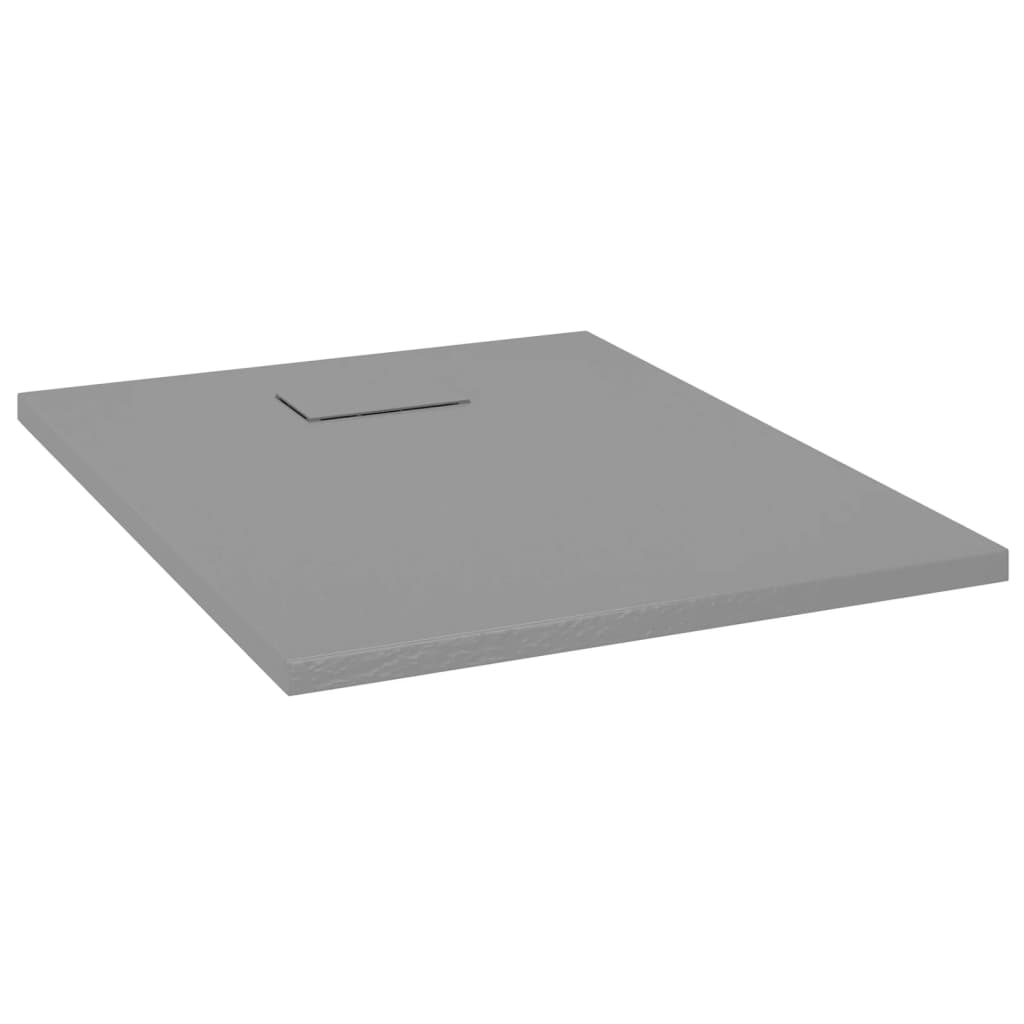 Shower tray SMC Grey 90x70 cm