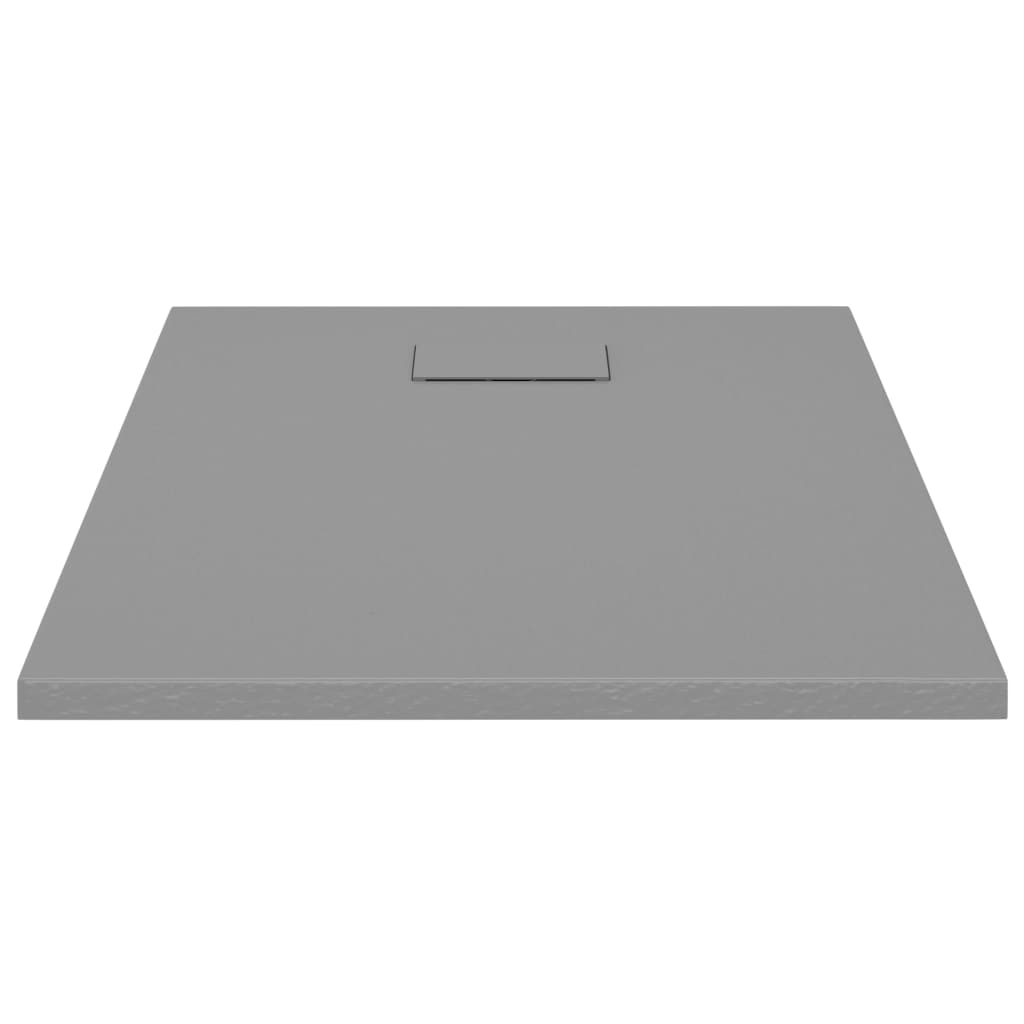 Shower tray SMC Grey 90x70 cm