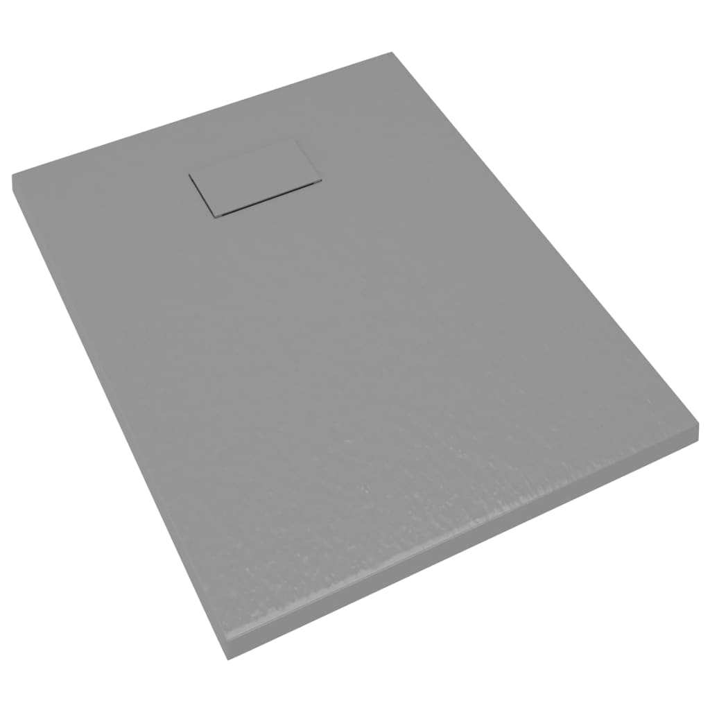 Shower tray SMC Grey 90x70 cm