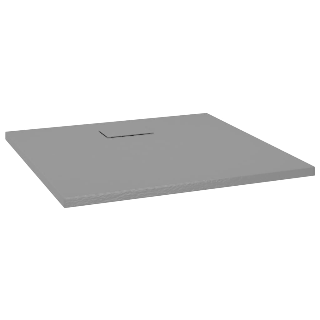 Shower tray SMC Grey 90x80 cm