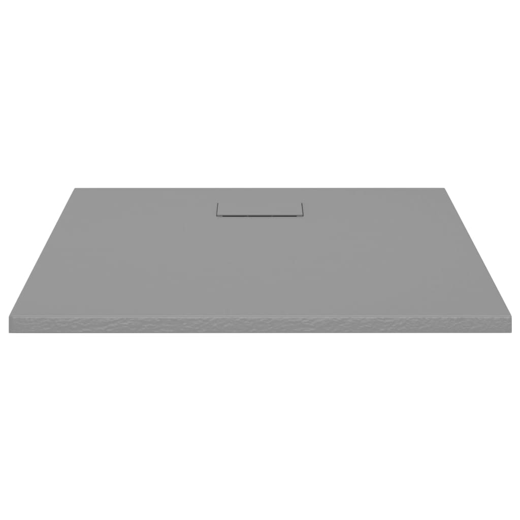 Shower tray SMC Grey 90x80 cm