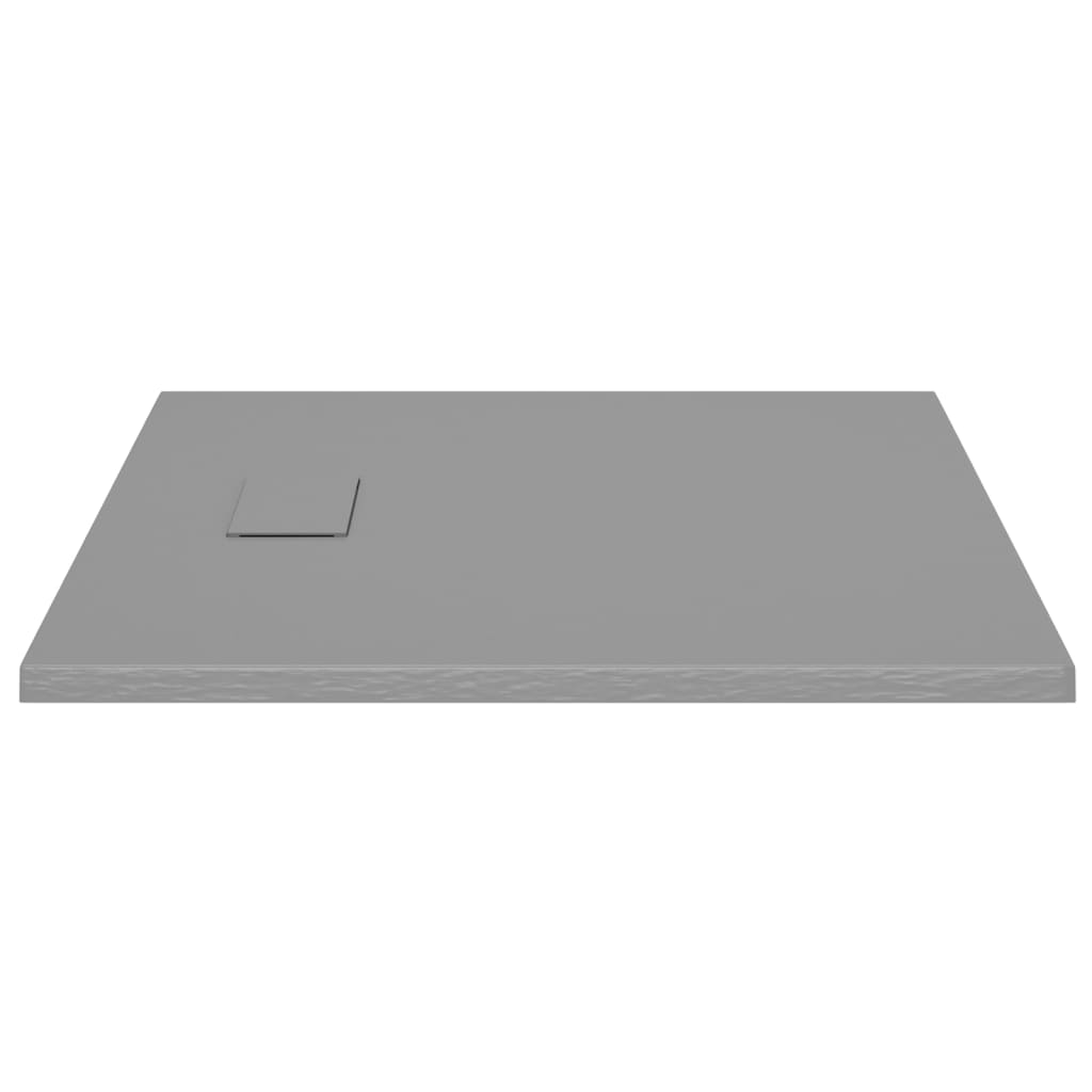 Shower tray SMC Grey 90x80 cm